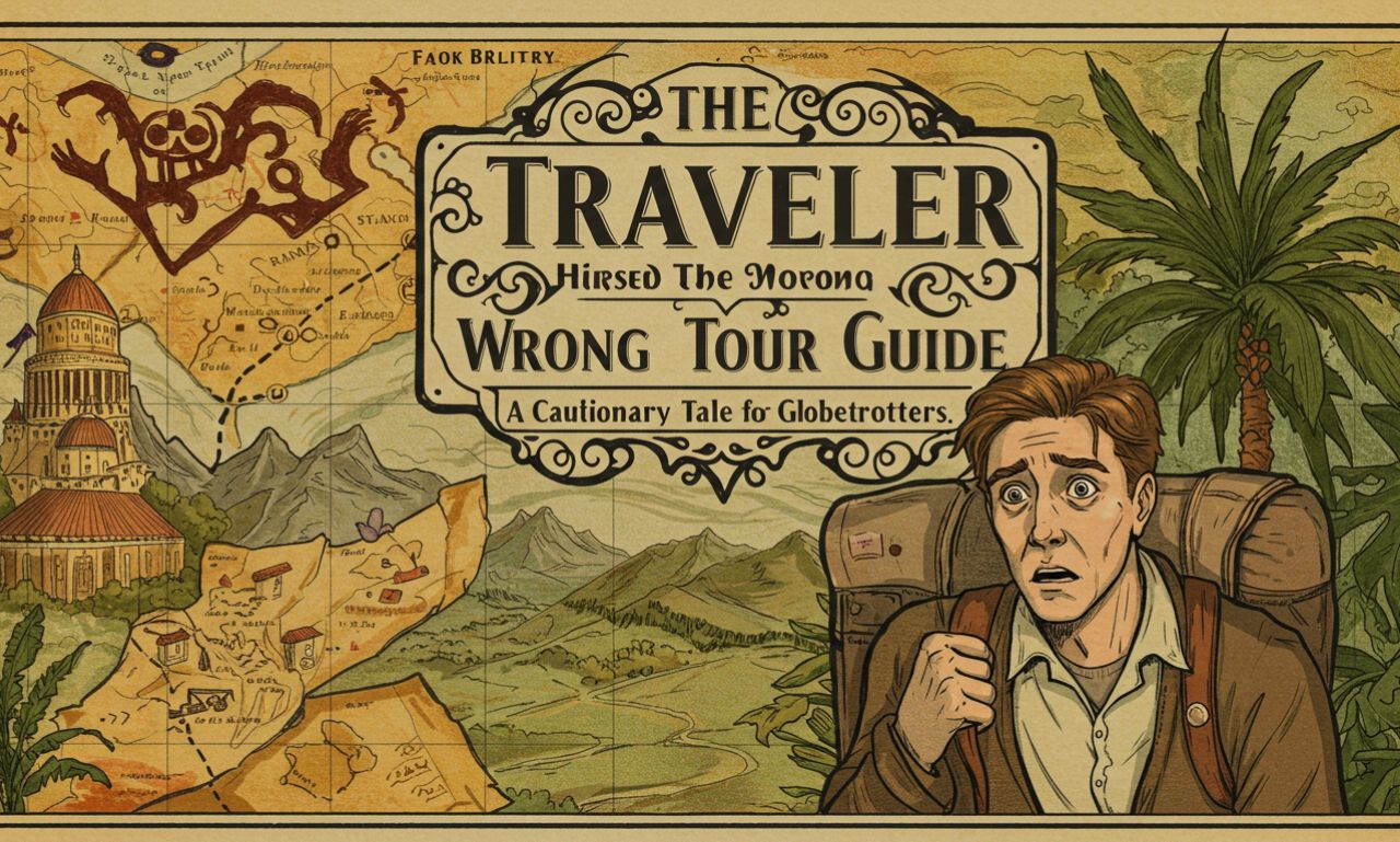 the traveler hired the wrong tour guide